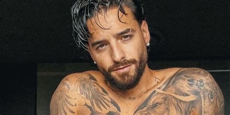 Maluma Showed Off His Ripped Physique in NSFW Pool Photos